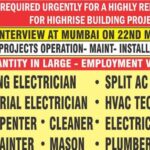 Uae Vacancy for Indian